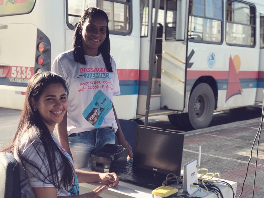 Cadastramento itinerante do Aracajucard pré-pago é realizado nos terminais de integração - SMTT Aracaju